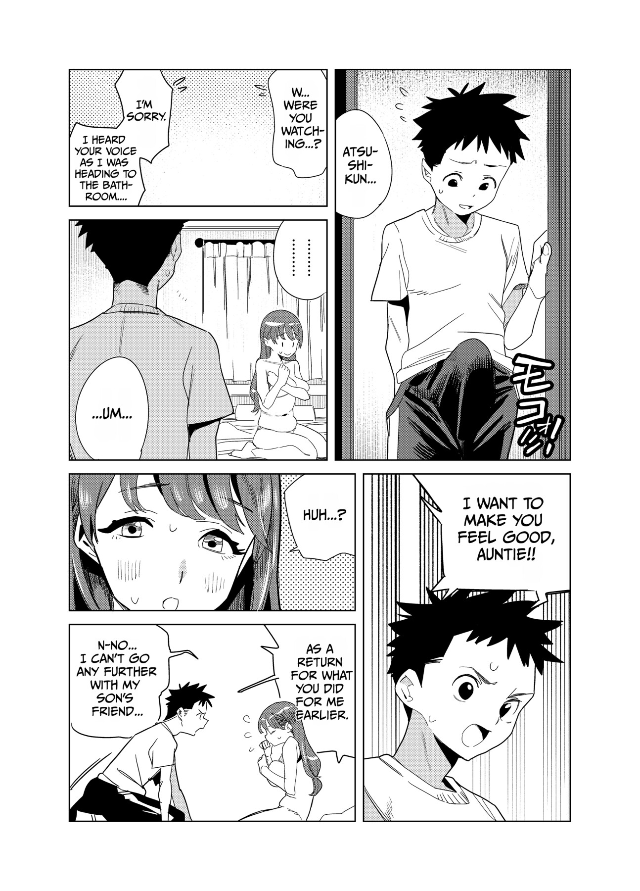 Hentai Manga Comic-It's Wrong for my Friend's Curvy, Big-Breasted Mom to be This Sexy...No, Wait, I'm Into It!!-Read-19